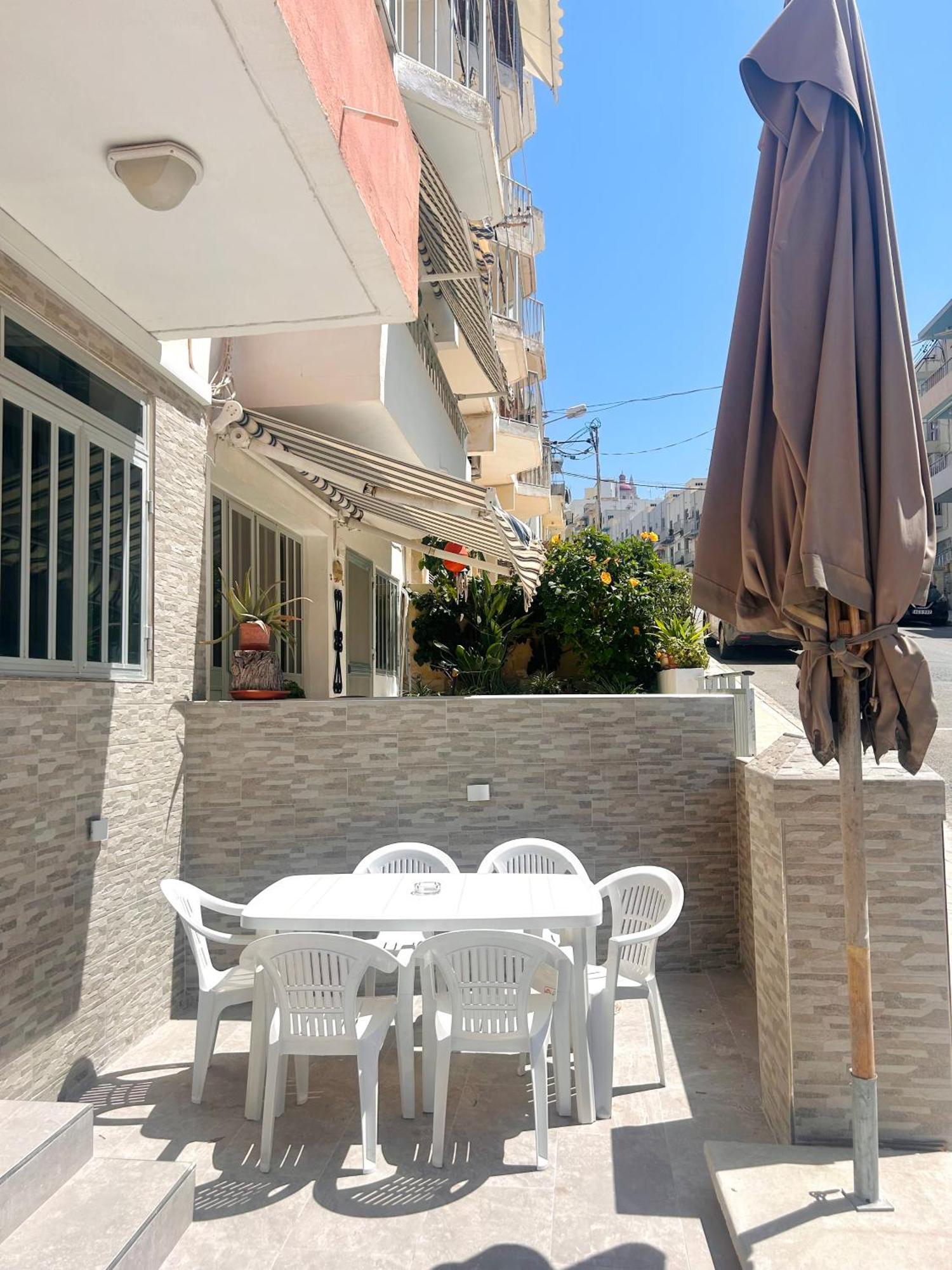 Beach Front 3-Bedroom Holiday Home Mellieħa Exterior foto